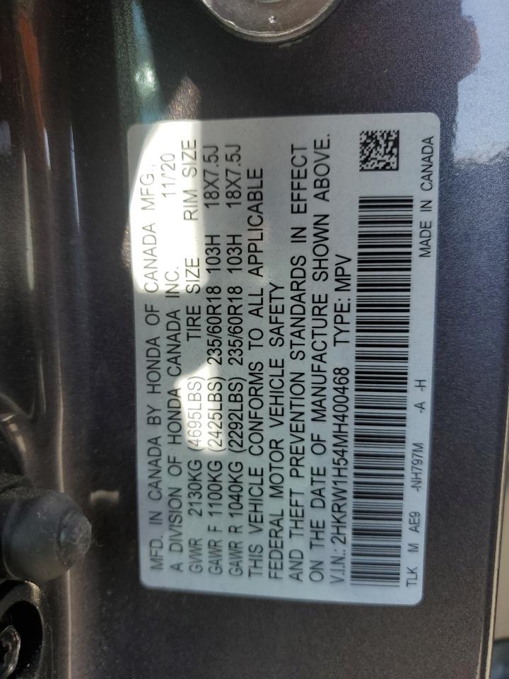 Photo 12 VIN: 2HKRW1H54MH400468 - HONDA CR-V 