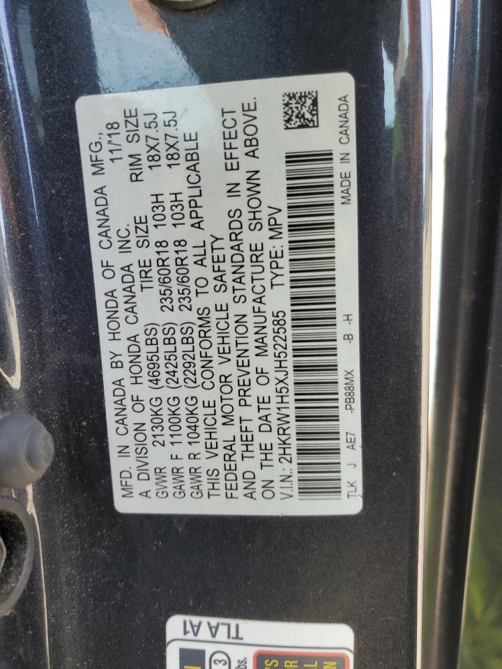 Photo 12 VIN: 2HKRW1H5XJH522585 - HONDA CR-V 