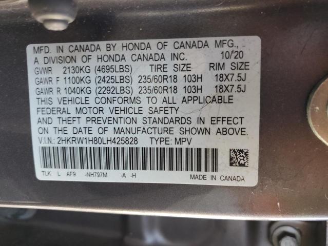 Photo 12 VIN: 2HKRW1H80LH425828 - HONDA CR-V EXL 