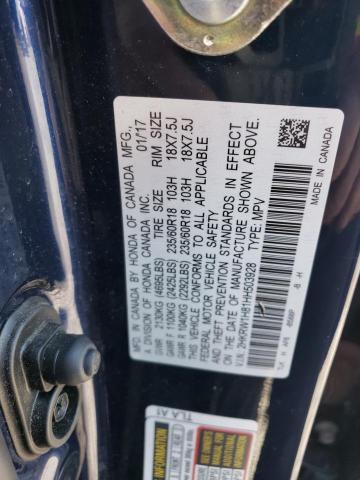 Photo 13 VIN: 2HKRW1H81HH503928 - HONDA CRV 