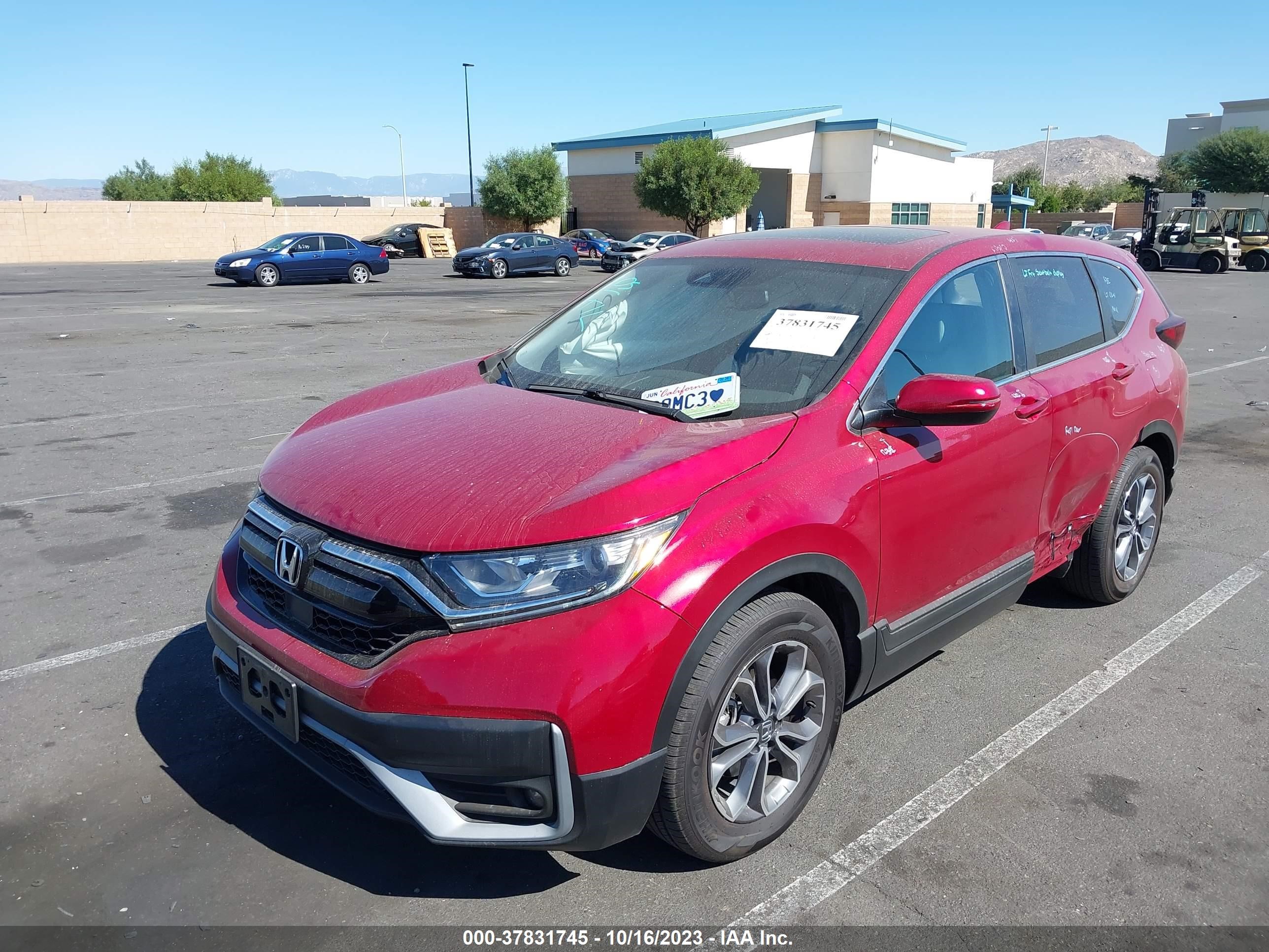 Photo 1 VIN: 2HKRW1H81MH422650 - HONDA CR-V 