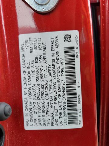 Photo 13 VIN: 2HKRW1H8XMH404907 - HONDA CR-V EXL 