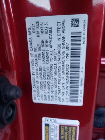 Photo 12 VIN: 2HKRW1H8XMH409122 - HONDA CR-V EXL 