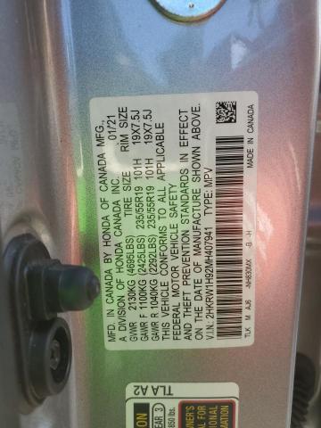 Photo 12 VIN: 2HKRW1H92MH407941 - HONDA CR-V TOURI 