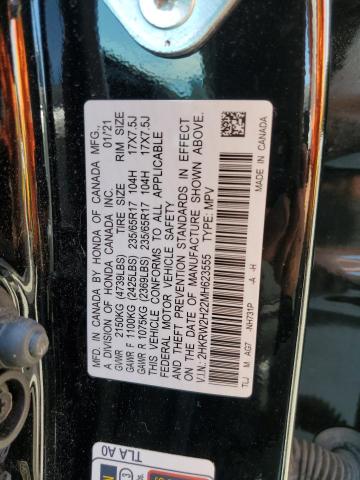 Photo 12 VIN: 2HKRW2H22MH623555 - HONDA CRV 