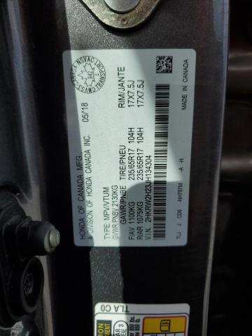 Photo 12 VIN: 2HKRW2H23JH134304 - HONDA CR-V LX 