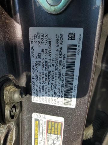 Photo 12 VIN: 2HKRW2H27LH622027 - HONDA CRV 