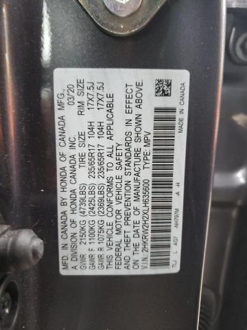 Photo 12 VIN: 2HKRW2H2XLH635600 - HONDA CR-V LX 