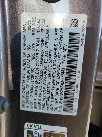 Photo 12 VIN: 2HKRW2H2XLH677443 - HONDA CRV 