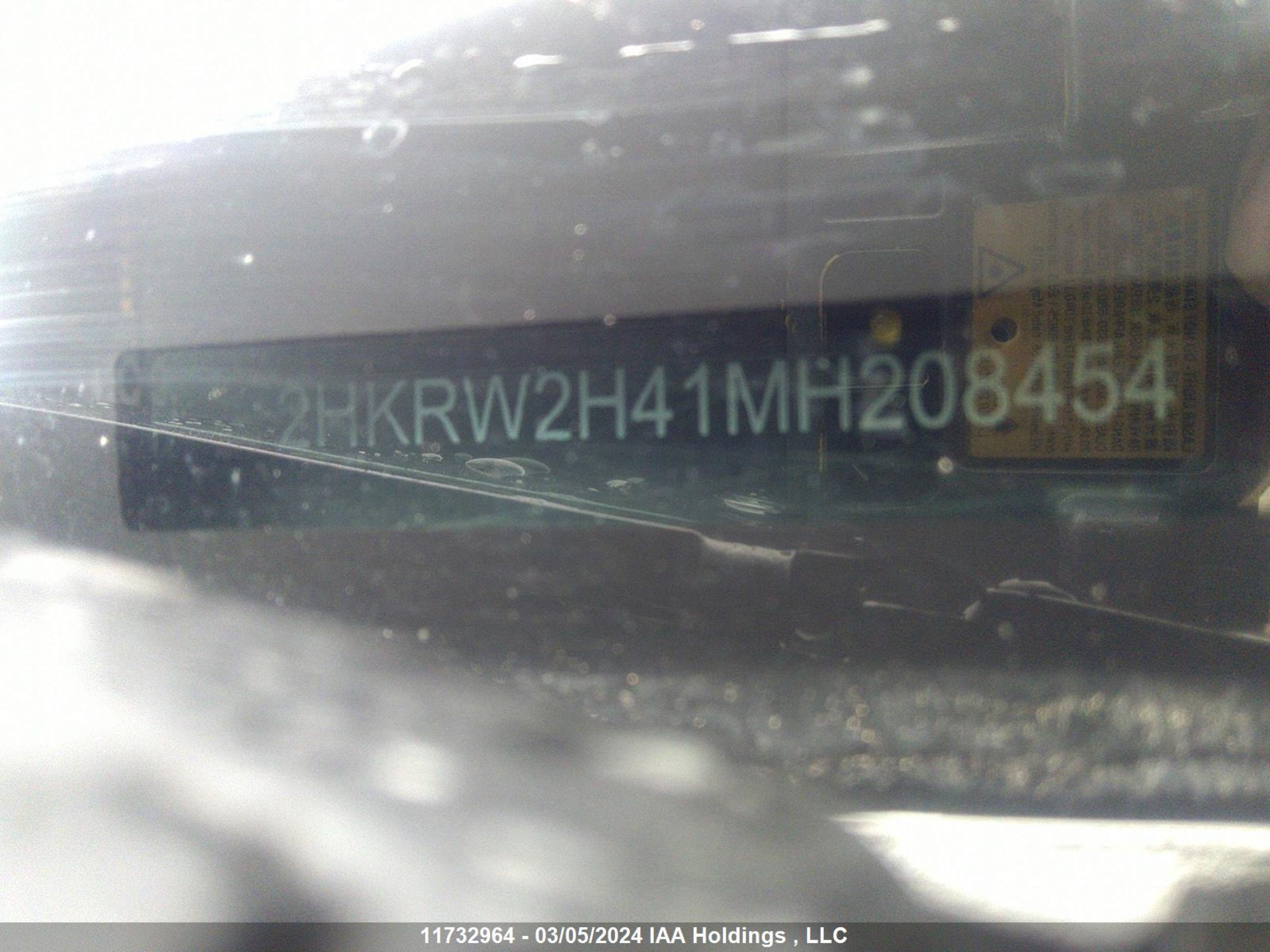 Photo 8 VIN: 2HKRW2H41MH208454 - HONDA CR-V 