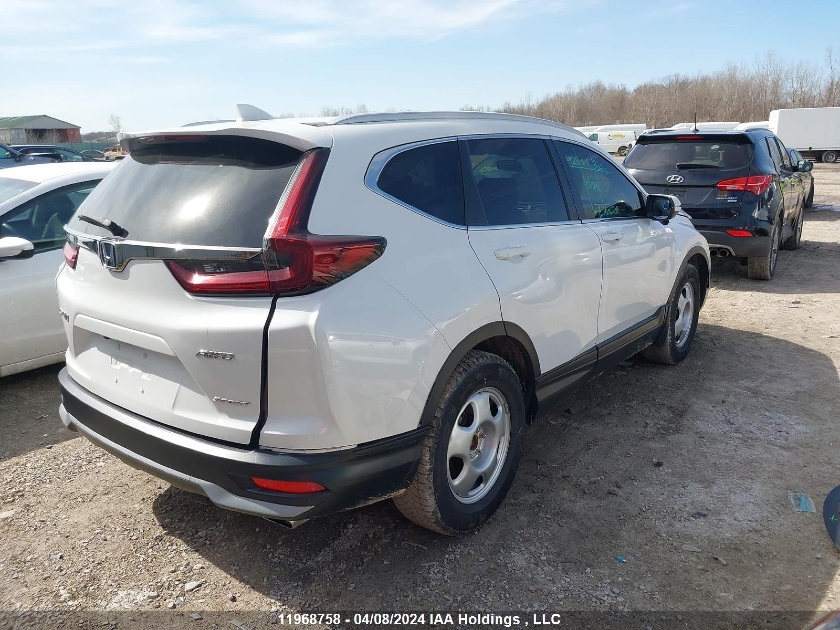 Photo 3 VIN: 2HKRW2H49NH205299 - HONDA CR-V 