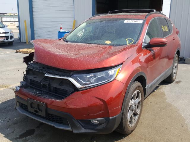 Photo 1 VIN: 2HKRW2H50JH635824 - HONDA CR-V EX 