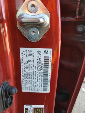 Photo 12 VIN: 2HKRW2H51KH611663 - HONDA CRV 