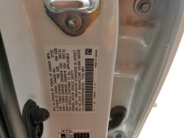 Photo 11 VIN: 2HKRW2H51NH661242 - HONDA CR-V EX 