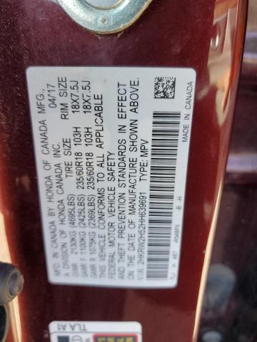 Photo 11 VIN: 2HKRW2H52HH639691 - HONDA CRV 