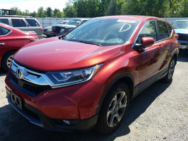 Photo 1 VIN: 2HKRW2H53JH677839 - HONDA CR-V EX 