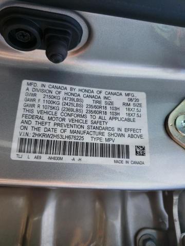 Photo 9 VIN: 2HKRW2H53LH676225 - HONDA CR-V EX 