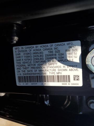 Photo 11 VIN: 2HKRW2H54HH637599 - HONDA CR-V 