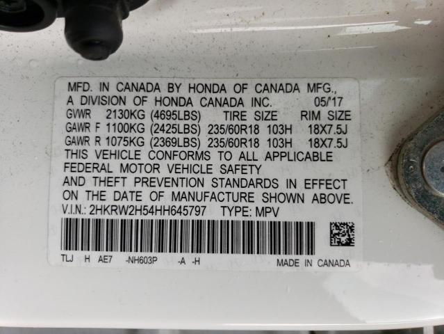 Photo 12 VIN: 2HKRW2H54HH645797 - HONDA CR-V EX 