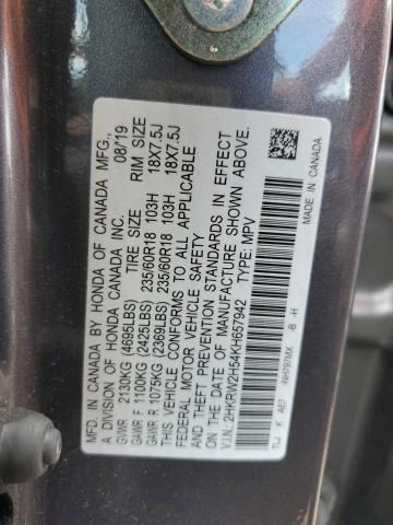 Photo 13 VIN: 2HKRW2H54KH657942 - HONDA CRV 