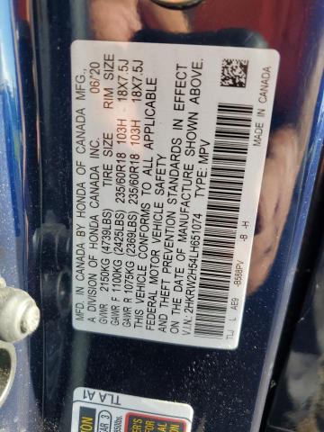 Photo 12 VIN: 2HKRW2H54LH651074 - HONDA CRV 