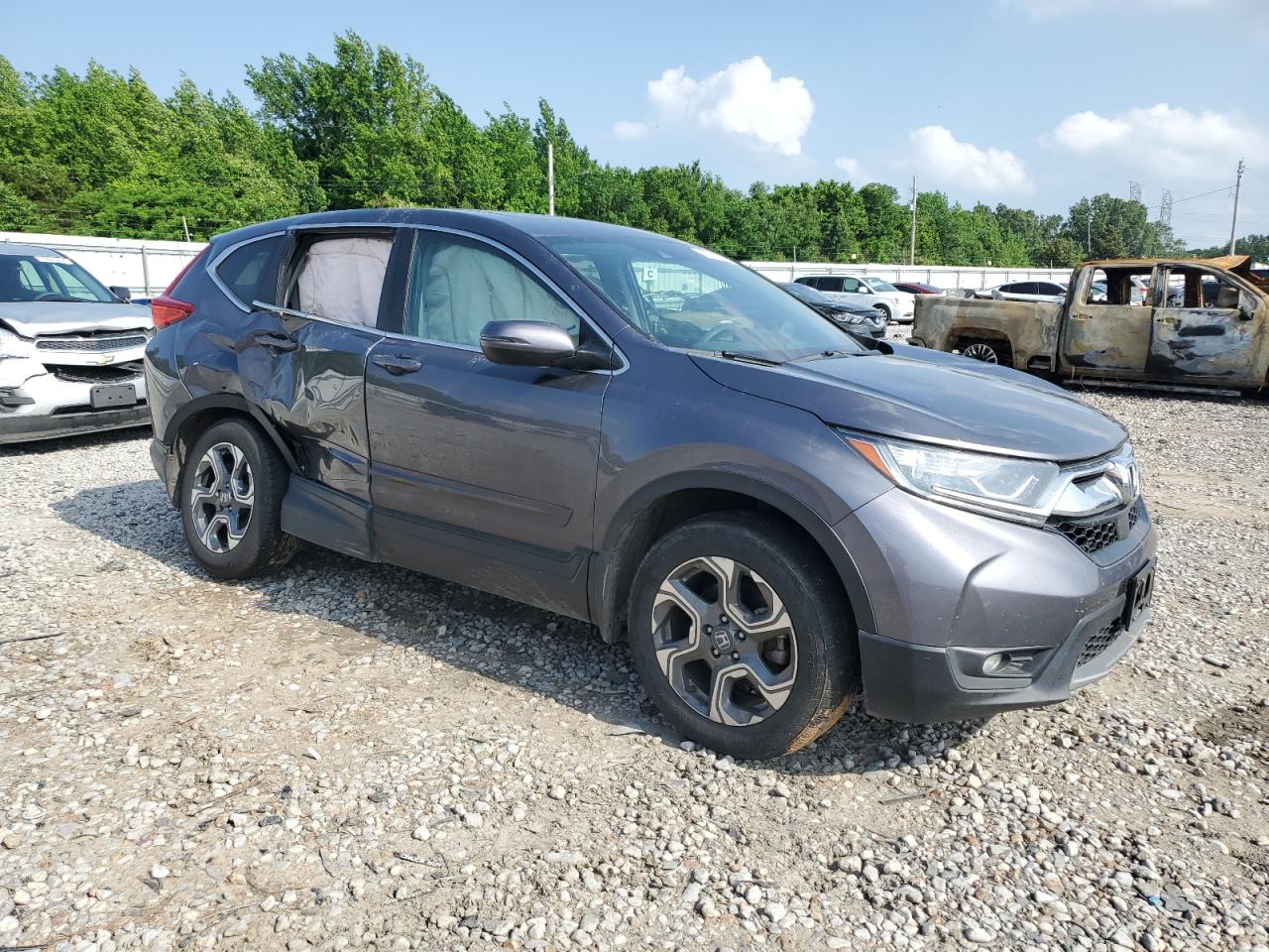 Photo 3 VIN: 2HKRW2H55HH608225 - HONDA CR-V 