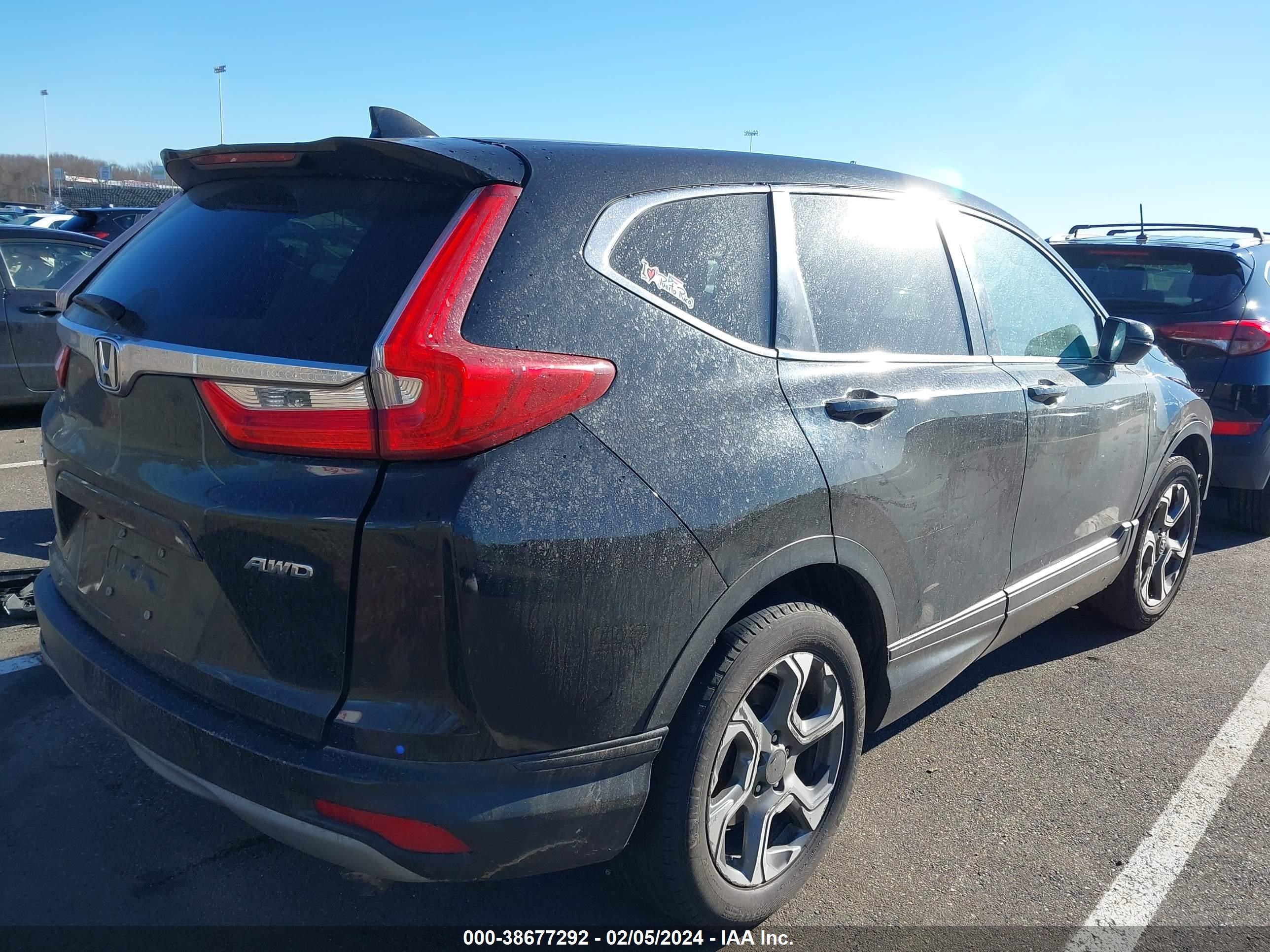 Photo 3 VIN: 2HKRW2H55HH671695 - HONDA CR-V EX 