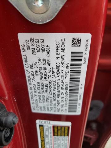 Photo 11 VIN: 2HKRW2H55NH655041 - HONDA CR-V EX 