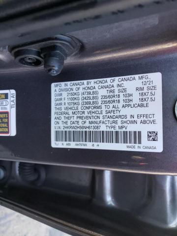 Photo 12 VIN: 2HKRW2H56NH613087 - HONDA CR-V EX 