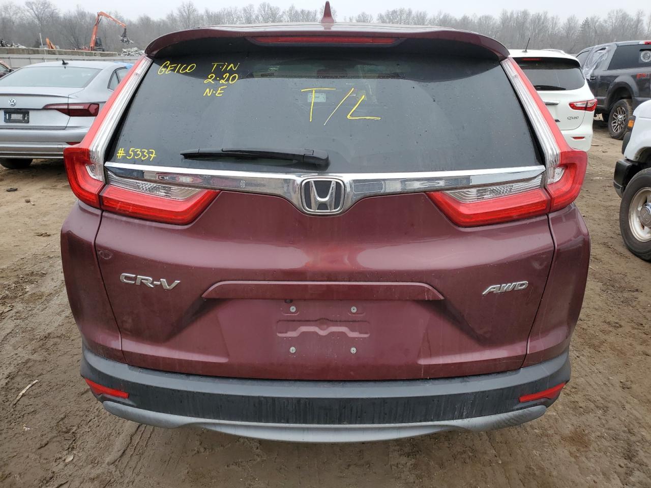 Photo 5 VIN: 2HKRW2H57HH615337 - HONDA CR-V 