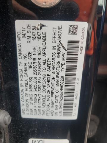 Photo 12 VIN: 2HKRW2H57HH639220 - HONDA CRV 