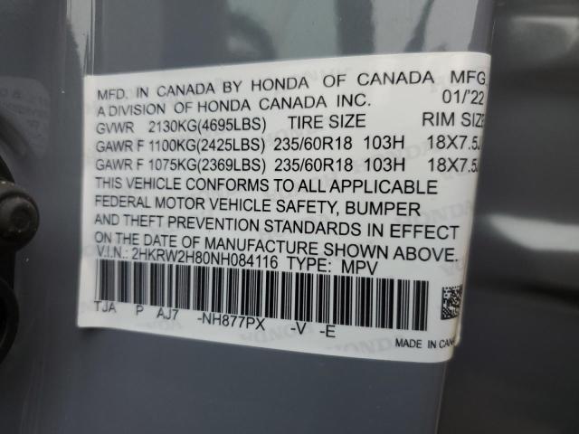 Photo 13 VIN: 2HKRW2H57MH650180 - HONDA CR-V EX 