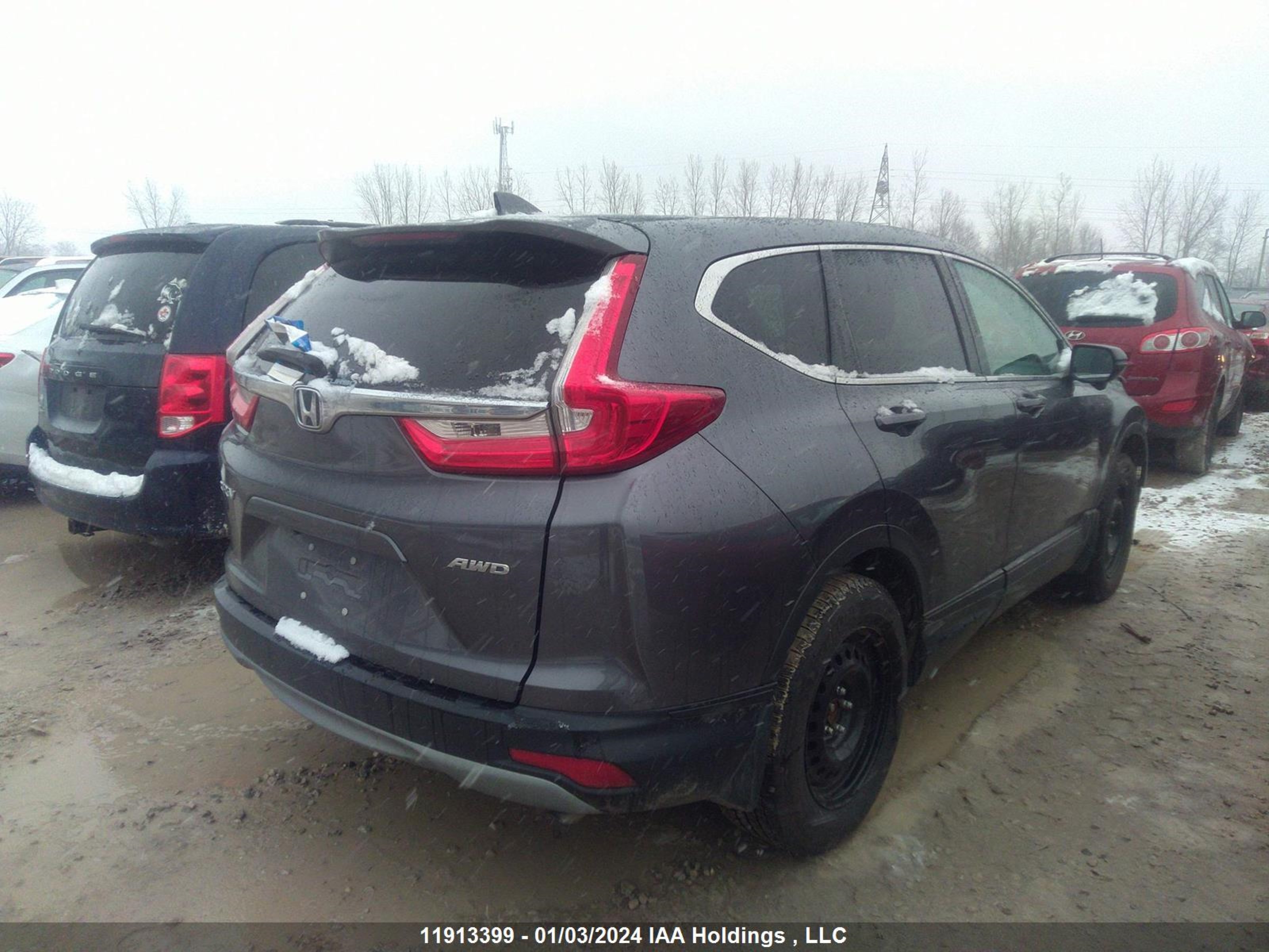 Photo 3 VIN: 2HKRW2H58KH106414 - HONDA CR-V 