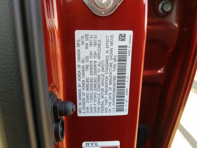 Photo 9 VIN: 2HKRW2H58KH627682 - HONDA CR-V EX 