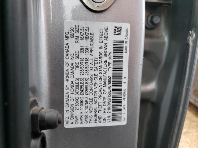 Photo 9 VIN: 2HKRW2H58LH676852 - HONDA CR-V EX 