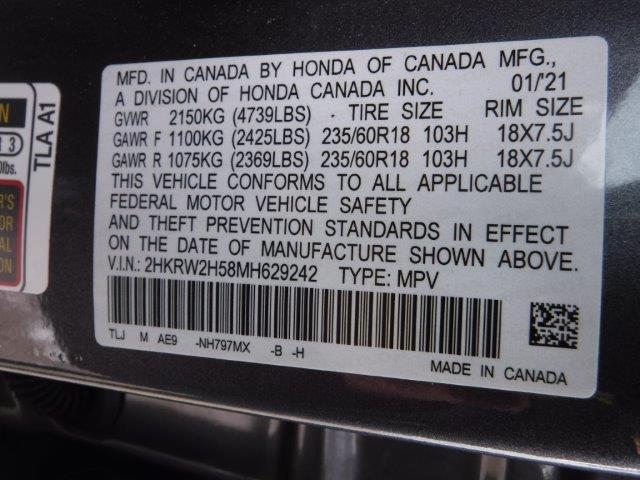 Photo 11 VIN: 2HKRW2H58MH629242 - HONDA CR-V EX 