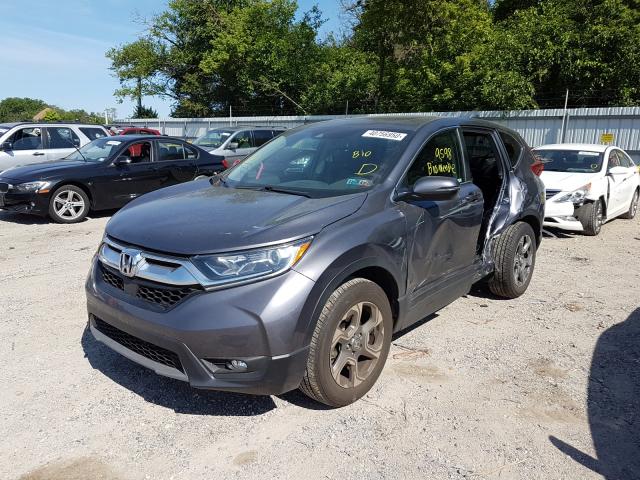 Photo 1 VIN: 2HKRW2H59KH637380 - HONDA CR-V EX 