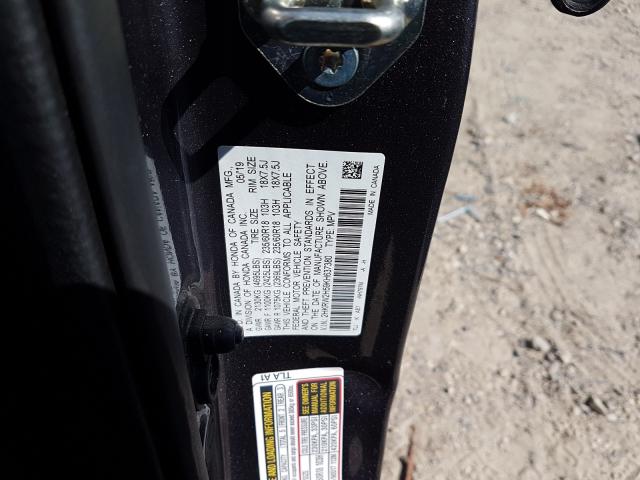 Photo 9 VIN: 2HKRW2H59KH637380 - HONDA CR-V EX 