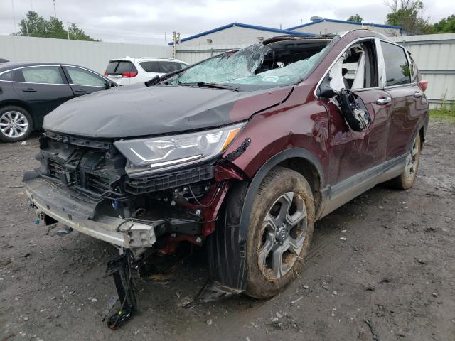 Photo 1 VIN: 2HKRW2H59KH675935 - HONDA CR-V EX 