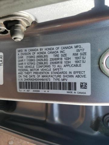 Photo 9 VIN: 2HKRW2H5XHH641673 - HONDA CR-V EX 