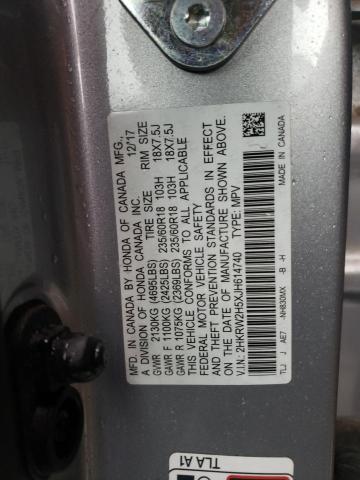 Photo 12 VIN: 2HKRW2H5XJH614740 - HONDA CR-V EX 