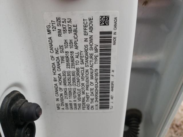 Photo 12 VIN: 2HKRW2H5XJH619579 - HONDA CR-V EX 