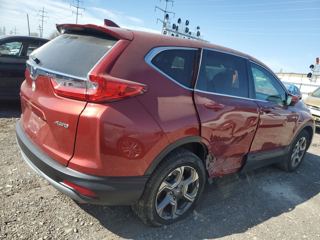 Photo 2 VIN: 2HKRW2H5XKH616067 - HONDA CR-V 