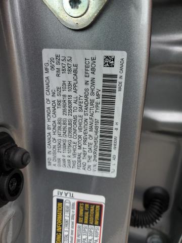 Photo 11 VIN: 2HKRW2H5XLH649197 - HONDA CRV 