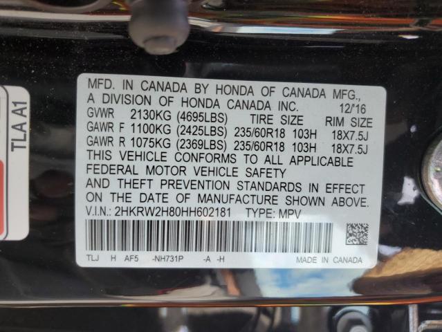 Photo 13 VIN: 2HKRW2H80HH602181 - HONDA CRV 