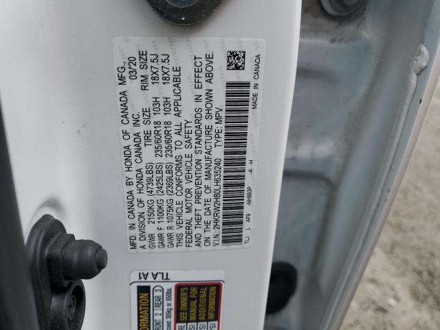 Photo 12 VIN: 2HKRW2H80LH635240 - HONDA CRV 