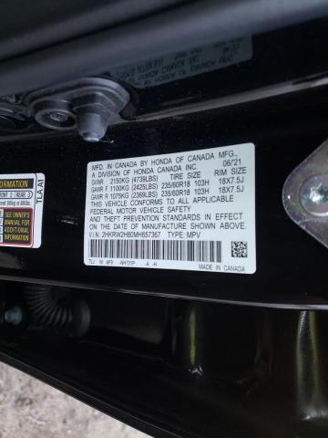 Photo 9 VIN: 2HKRW2H80MH657367 - HONDA CR-V EXL 