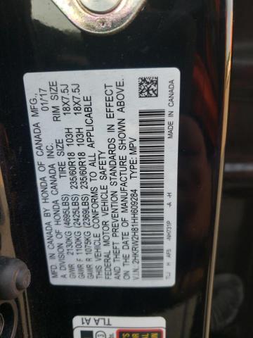 Photo 9 VIN: 2HKRW2H81HH609284 - HONDA CR-V EXL 