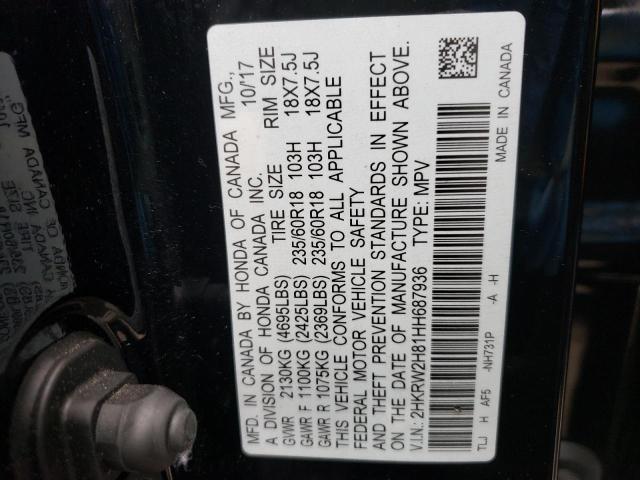 Photo 13 VIN: 2HKRW2H81HH687936 - HONDA CR-V EXL 