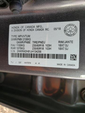 Photo 12 VIN: 2HKRW2H81JH134256 - HONDA CR-V EXL 